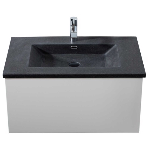 Sort bordplade, model P